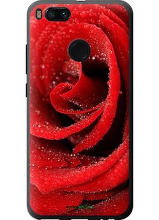 Чехол на xiaomi mi a1 красная роза "529u-1132-2448"