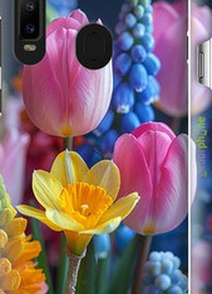 Чохол на samsung galaxy a8s весняні квіти "6058m-1636-2448"