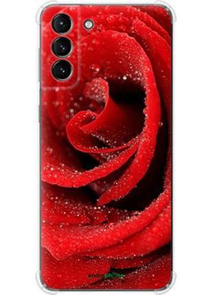 Чохол на samsung galaxy s21 plus червона троянда "529sp-2115-2448"