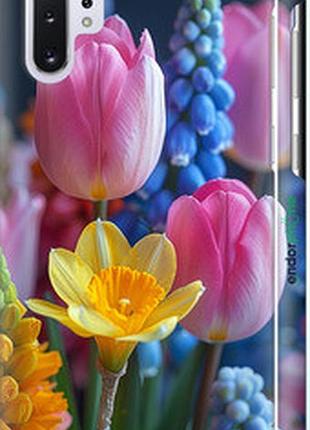 Чохол на samsung galaxy note 10 plus весняні квіти "6058m-1756-2448"