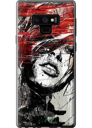 Чехол на samsung galaxy note 9 n960f лицо девушки "1162u-1512-2448"