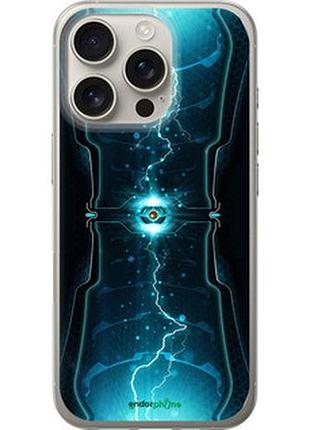 Чехол на iphone 16 pro молнии в цилиндре "120u-3708-2448"