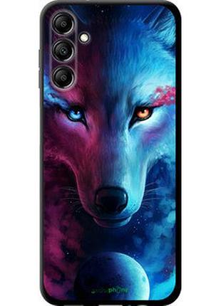Чехол на samsung galaxy a14 a145f арт-волк "3999b-2937-2448"
