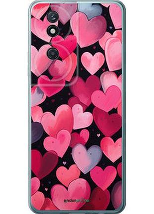 Чехол на huawei honor play 50 plus сердечки 4 "5662u-3399-2448"