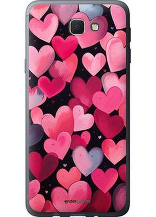 Чехол на samsung galaxy j5 prime сердечки 4 "5662u-465-2448"