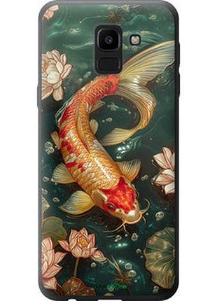 Чехол на samsung galaxy j6 2018 мелодия лотоса "6106t-1486-2448"