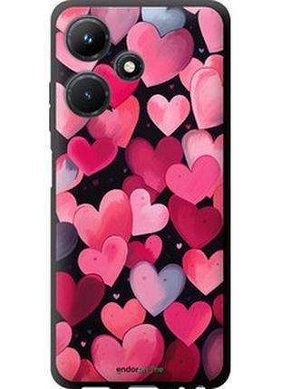 Чехол на infinix hot 30i сердечки 4 "5662b-3045-2448"