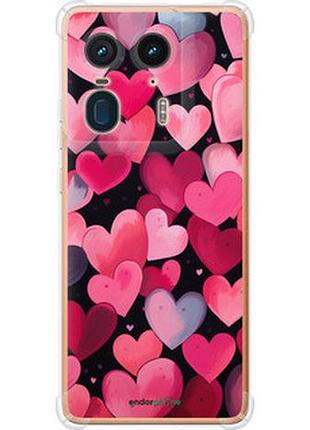 Чехол на motorola moto x50 ultra сердечки 4 "5662sp-3866-2448"