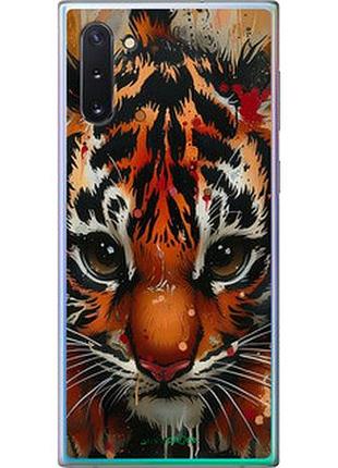 Чехол на samsung galaxy note 10 mini tiger "6052u-1718-2448"