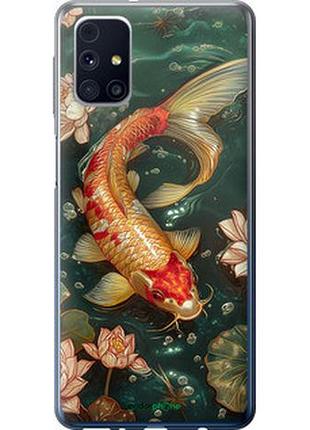Чехол на samsung galaxy m31s m317f мелодия лотоса "6106t-2055-2448"