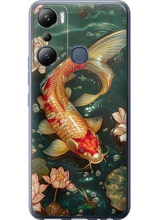 Чехол на infinix hot 20i мелодия лотоса "6106u-2964-2448"