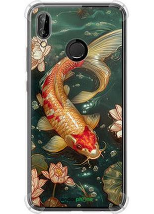 Чехол на huawei p20 lite мелодия лотоса "6106sp-1410-2448"