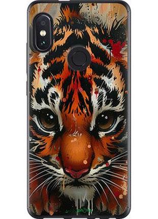 Чехол на xiaomi redmi note 5 pro mini tiger "6052u-1353-2448"