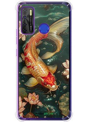 Чехол на tecno camon 15 мелодия лотоса "6106sp-2405-2448"