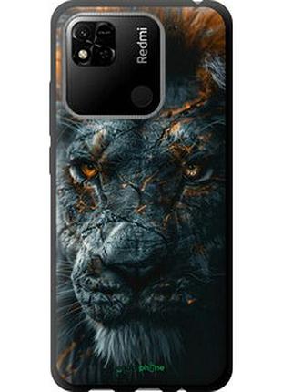Чехол на xiaomi redmi 10a пламенный лев "6153b-2578-2448"