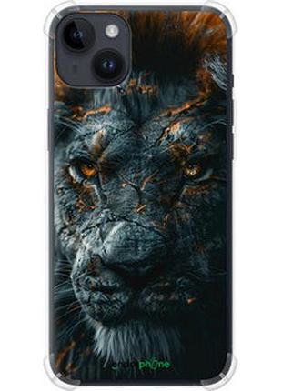 Чохол на iphone 14 plus полум'яний лев "6153sp-2645-2448"