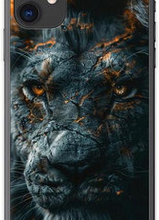 Чехол на iphone 11 пламенный лев "6153sp-1722-2448"