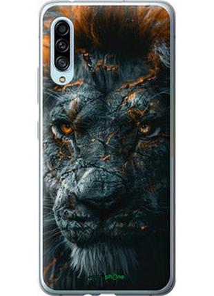 Чехол на samsung galaxy a90 5g пламенный лев "6153u-1800-2448"