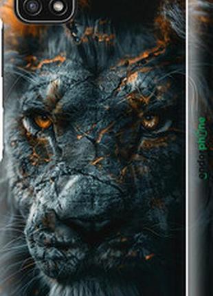 Чехол на samsung galaxy a22 5g a226b пламенный лев "6153m-2581-2448"