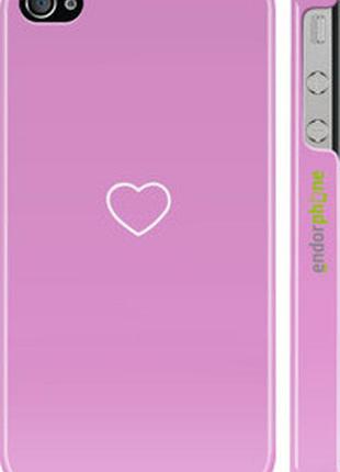 Чехол на iphone 4s сердце 2 "4863c-12-2448"