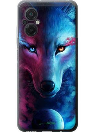 Чохол на xiaomi poco m5 арт-вовк "3999u-2767-2448"