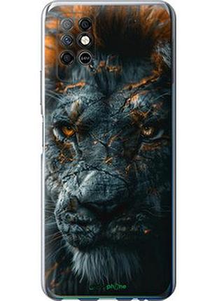 Чохол на infinix note 8 плам'яний лев "6153u-2710-2448"