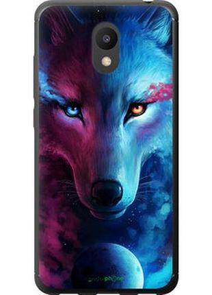Чехол на meizu m6 арт-волк "3999t-1349-2448"