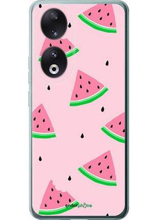 Чехол на huawei honor 90 розовый арбуз "4314u-3088-2448"