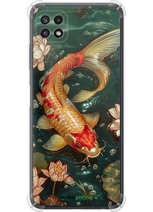 Чехол на samsung galaxy a22 5g a226b мелодия лотоса "6106sp-2581-2448"
