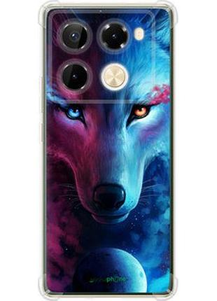 Чехол на infinix note 40 pro+ 5g арт-волк "3999sp-3801-2448"