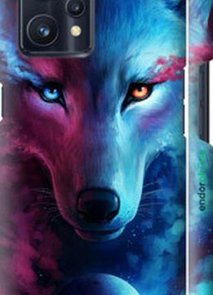 Чехол на realme 9 арт-волк "3999m-2866-2448"