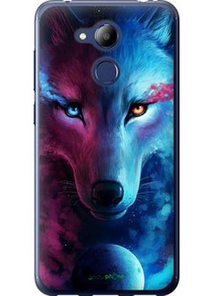 Чехол на huawei honor 6c pro арт-волк "3999u-1358-2448"