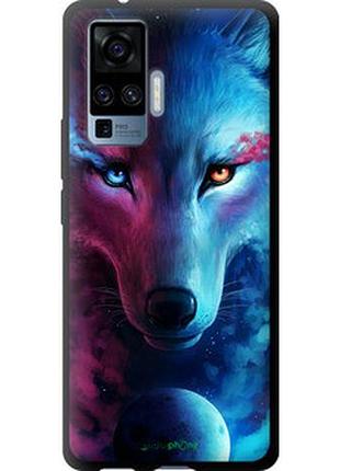 Чехол на vivo x50 pro арт-волк "3999b-1956-2448"