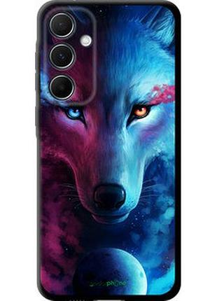 Чехол на samsung galaxy a55 арт-волк "3999b-3617-2448"