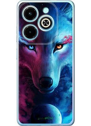 Чехол на infinix hot 40i арт-волк "3999u-3504-2448"