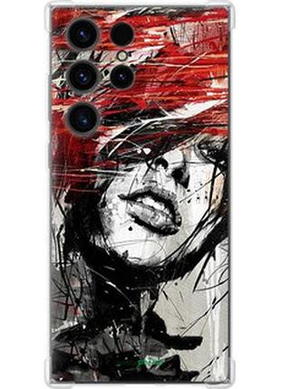 Чохол на samsung galaxy s23 ultra обличчя дівчини "1162sp-2906-2448"