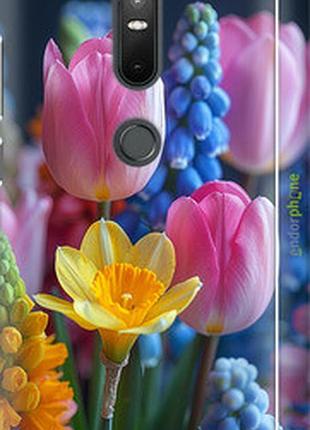 Чехол на lenovo phab 2 plus весенние цветы "6058m-990-2448"