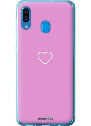 Чохол на samsung galaxy a20 2019 a205f серце 2 "4863u-1761-2448"
