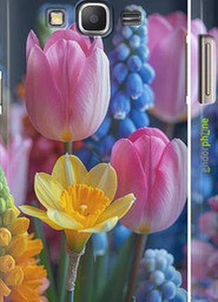 Чехол на samsung galaxy grand prime ve g531h весенние цветы "6058c-212-2448"