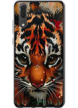 Чехол на huawei p20 mini tiger "6052u-1396-2448"