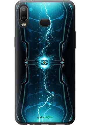 Чехол на samsung galaxy a6s молнии в цилиндре "120u-1604-2448"
