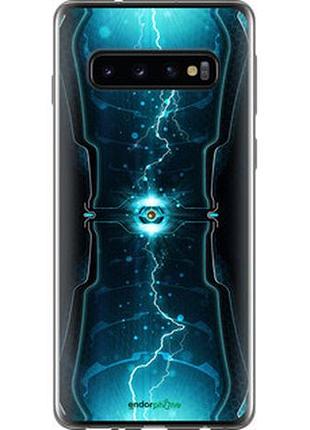 Чехол на samsung galaxy s10 молнии в цилиндре "120u-1640-2448"