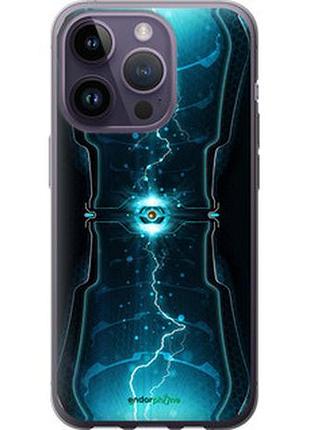 Чехол на iphone 14 pro молнии в цилиндре "120u-2646-2448"