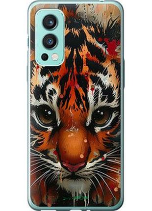 Чехол на oneplus nord 2 mini tiger "6052u-2468-2448"