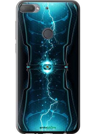 Чехол на htc desire 12 plus молнии в цилиндре "120u-1485-2448"