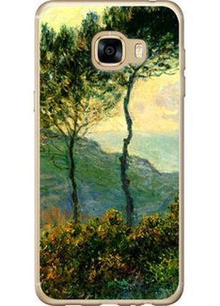 Чехол на samsung galaxy c5 c5000 клод моне "1193t-301-2448"