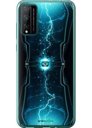 Чехол на huawei honor play 4t pro молнии в цилиндре "120u-1914-2448"