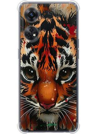Чехол на oppo reno8 t mini tiger "6052sp-2969-2448"