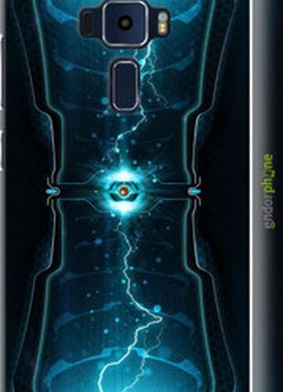 Чехол на asus zenfone 3 ze520kl молнии в цилиндре "120m-449-2448"