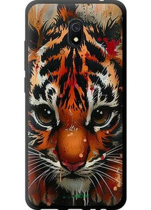 Чехол на xiaomi redmi 8a mini tiger "6052b-1794-2448"